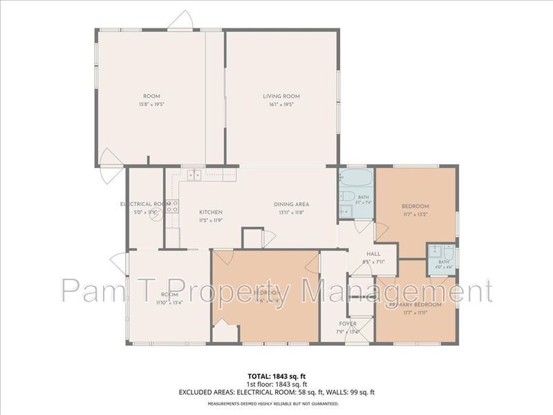 Midtown 3 bedroom home- $250 gift card with approved application property image
