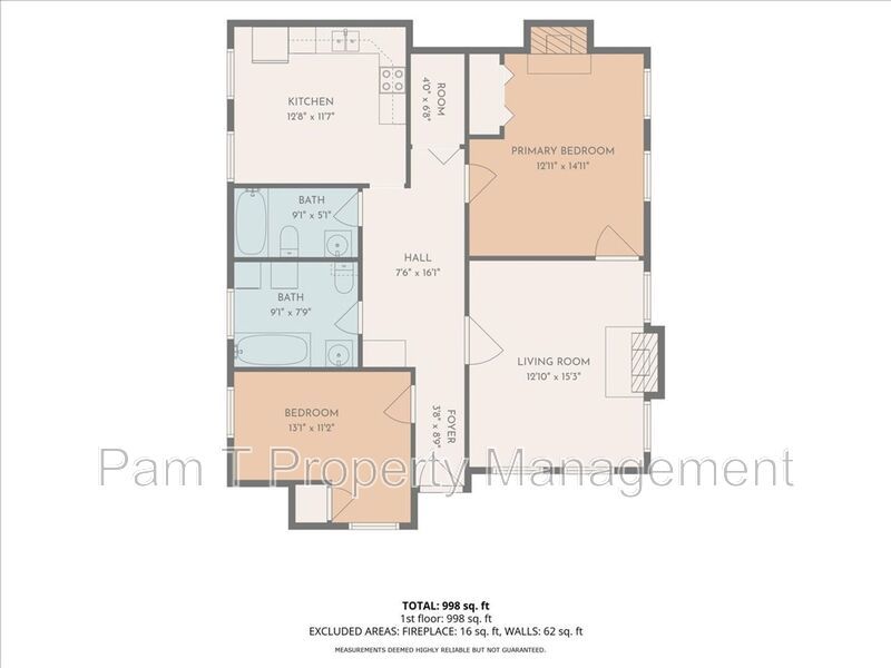 Downtown 2 bedroom property image
